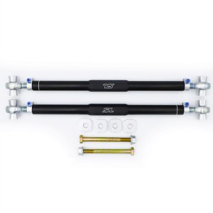 Cadillac ATS Toe Links - Rear - SPL Parts - Adjustable with Eccentric Lockout - Black Anodized - `13-`19 Cadillac ATS Toe Links - Rear - SPL Parts - Adjustable with Eccentric Lockout - Black Anodized - `13-`19